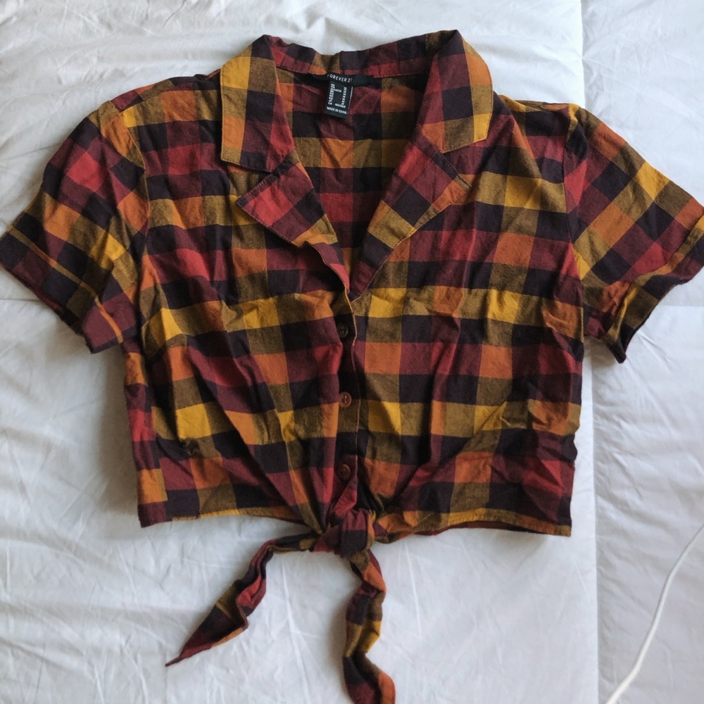 Tie Off Crop Top